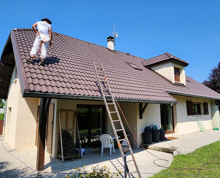 Demoussage toiture Grenoble